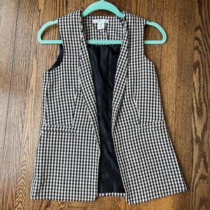 Hounds Tooth Vest